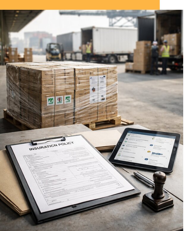 Страхование международных грузов от 3646 руб, полная защита