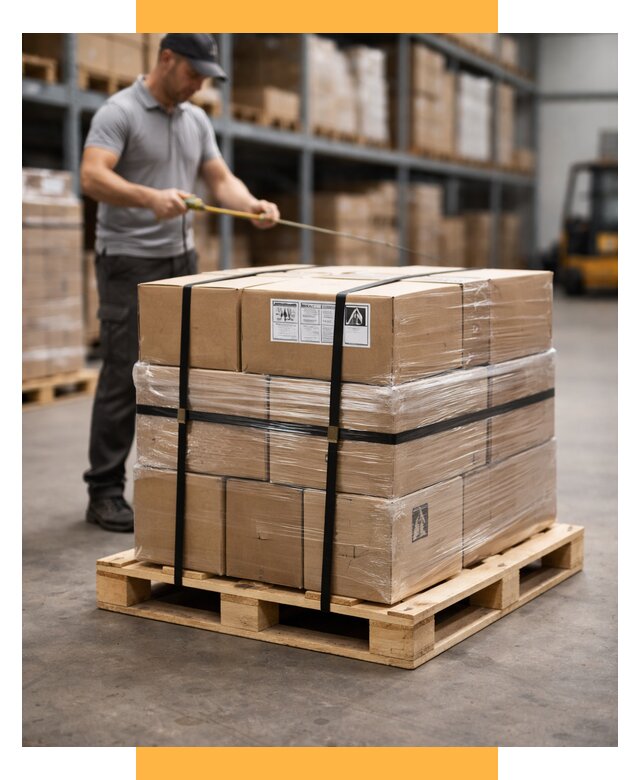 Упаковка и паллетирование грузов от 3646 р. | СетСервис-Нвш