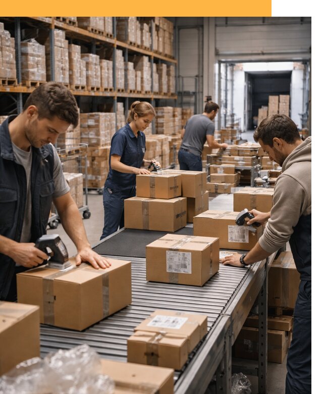 Доставка товаров для маркетплейсов от двери до склада от 7812