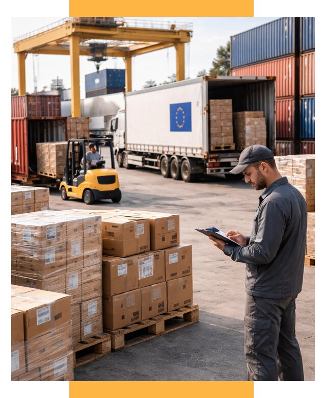 Доставка грузов из Европы от 12499 р., логистика СетСервис-Нвш