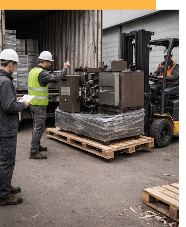 Доставка промышленного оборудования из Европы от 46872