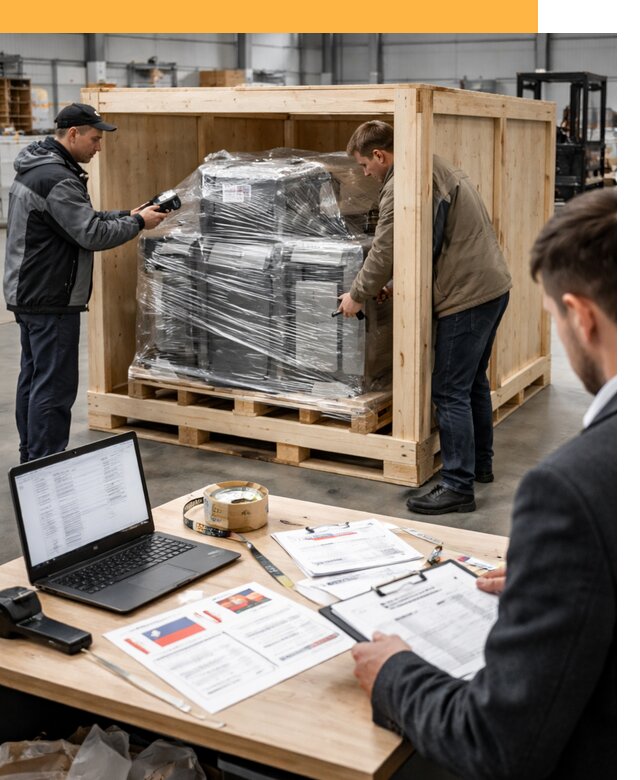 Доставка промышленного оборудования из США от 67704 руб