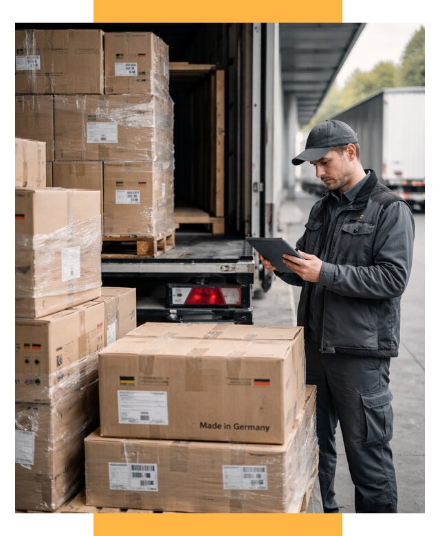 Доставка грузов из Германии от 46872 р. быстро - СетСервис-Нвш