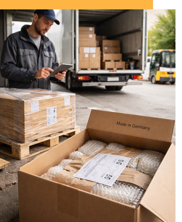 Доставка грузов из Германии от 46872 руб с таможенным оформлением