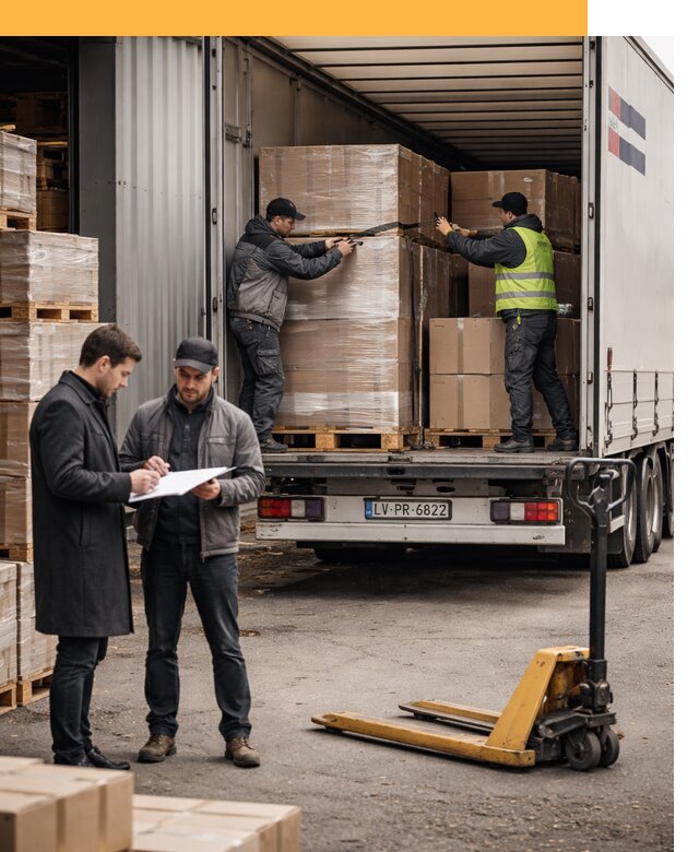 Автоперевозки из Латвии — международная доставка от 78120