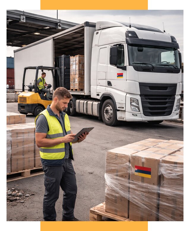 Автоперевозки из Армении от 98952 р. — услуги СетСервис-Нвш