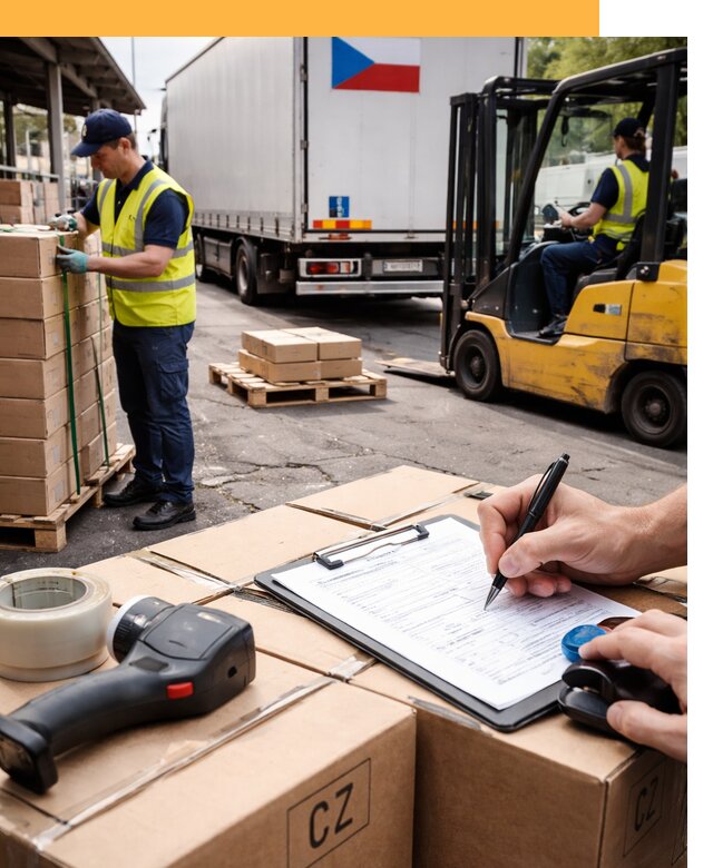 Доставка грузов в Чехию от 36456 руб, международные перевозки