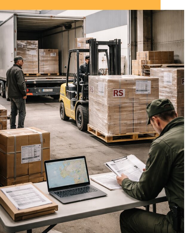 Доставка грузов в Сербию от 46872 руб, международные перевозки