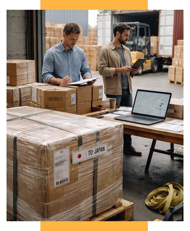 Доставка грузов в Японию от 26040 р., логистика СетСервис-Нвш