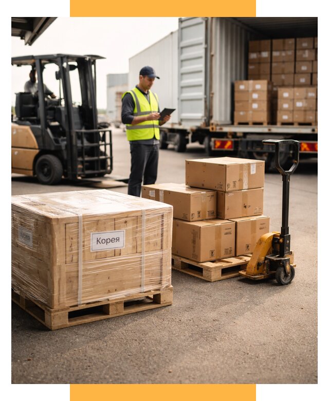 Доставка грузов в Корею из России от 36456 р. | СетСервис-Нвш
