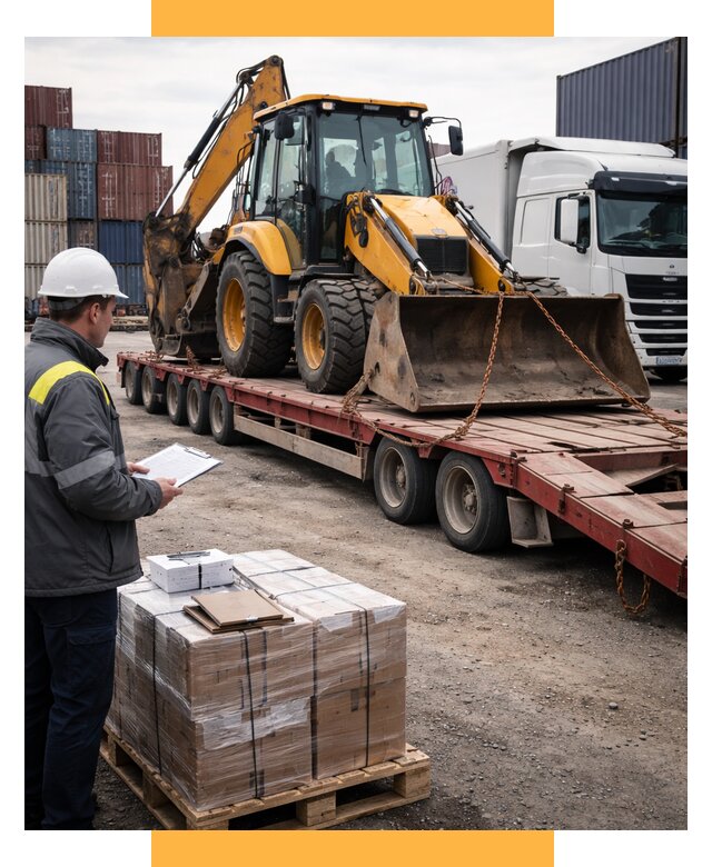 Международная перевозка спецтехники от 46872 р., СетСервис-Нвш