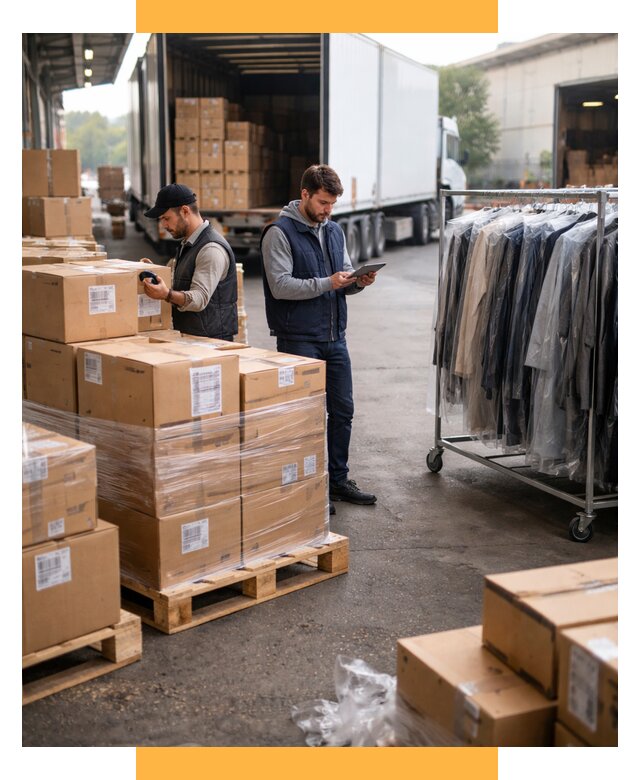 Перевозка и доставка одежды из Китая от 7812 р., СетСервис-Нвш