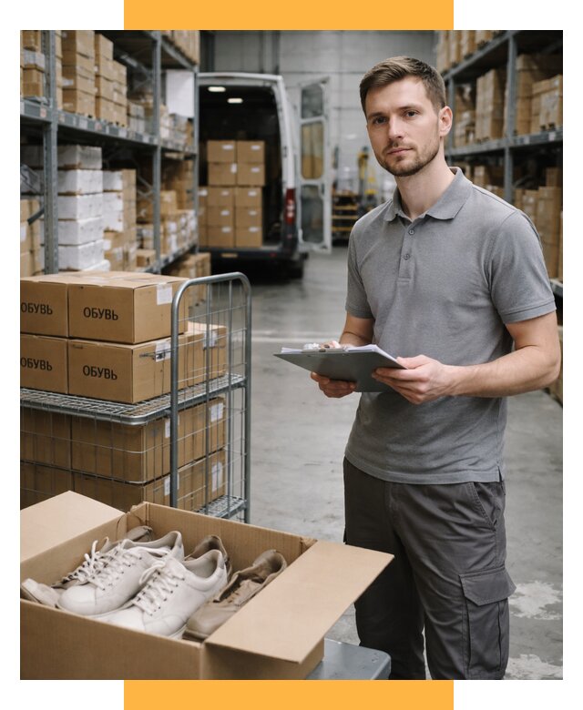 Доставка обуви из Китая и Турции от 4687 р. СетСервис-Нвш