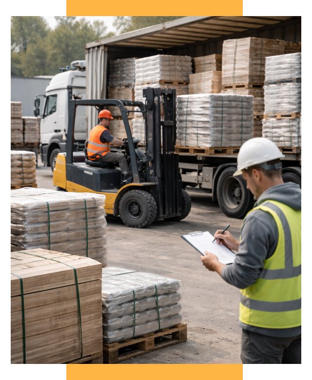 Перевозка строительных материалов от 5729 р. | СетСервис-Нвш