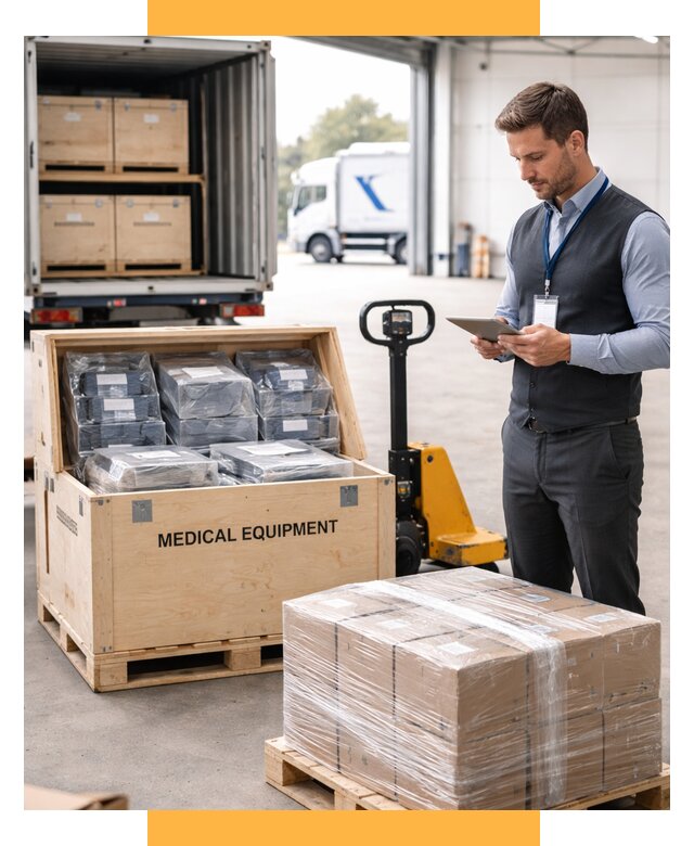 Перевозка медицинского оборудования от 15624 р. в СетСервис-Нвш