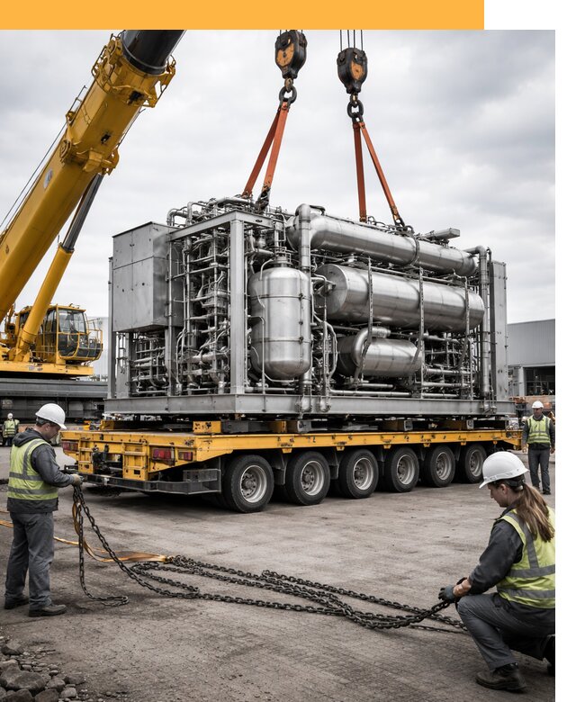 Перевозка тяжеловесных грузов по миру от 156240 руб