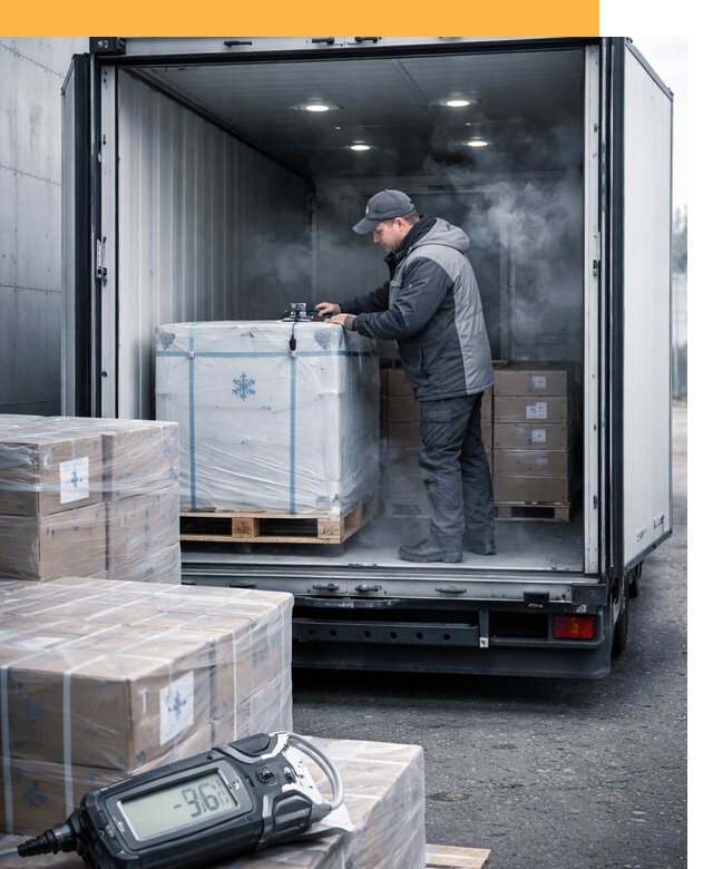 Перевозка температурных грузов по миру от 15624 руб