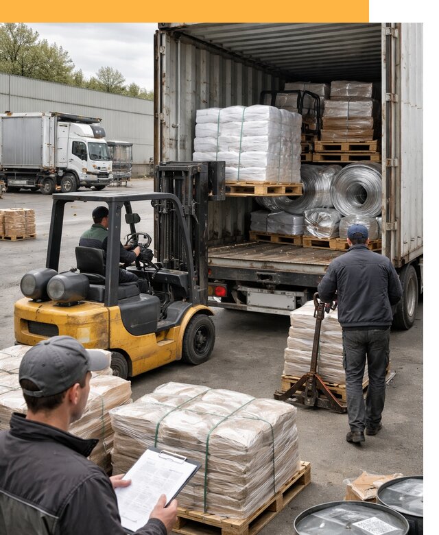 Международная перевозка сырья для производства от 6770 руб