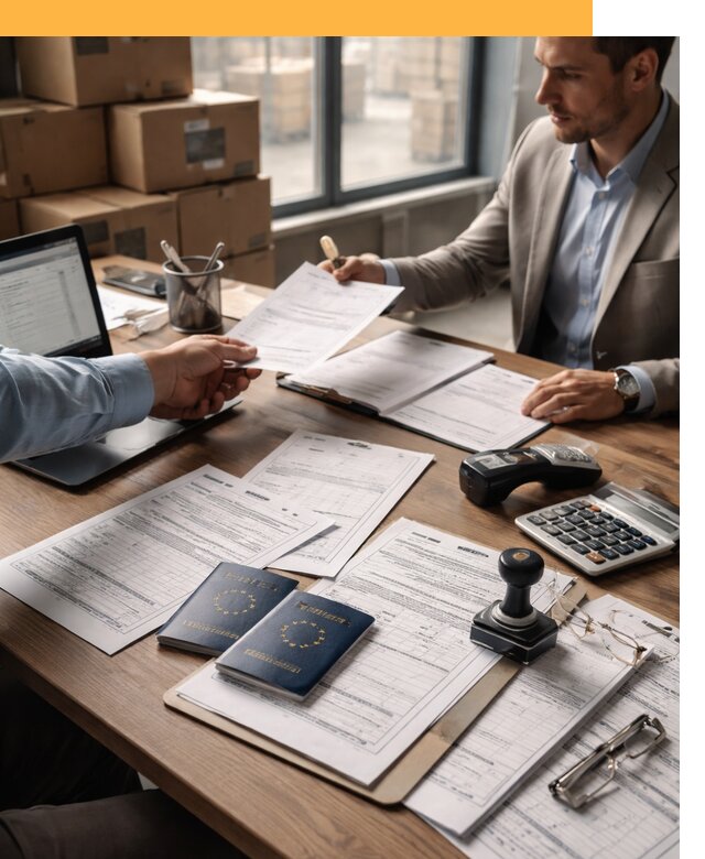 Таможенное оформление грузов из Европы от 8854 руб