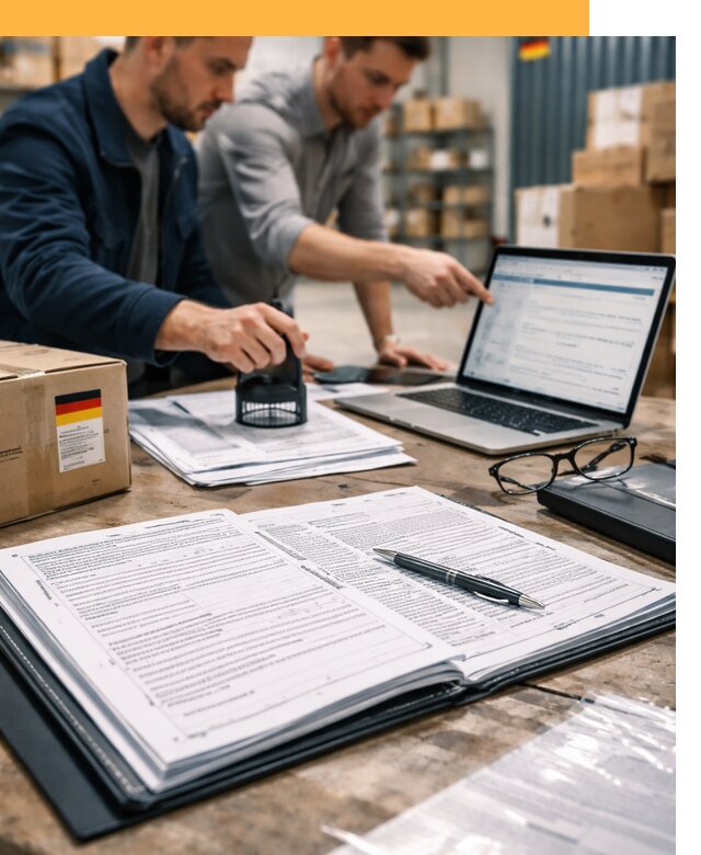 Таможенное оформление грузов из Германии от 9374 руб.