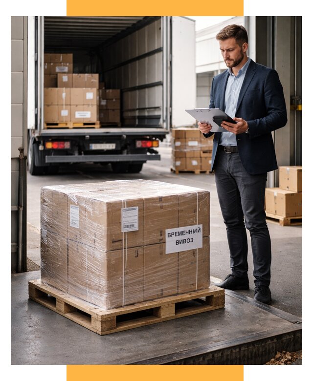 Временный вывоз товаров под ключ от 8333 р. | СетСервис-Нвш