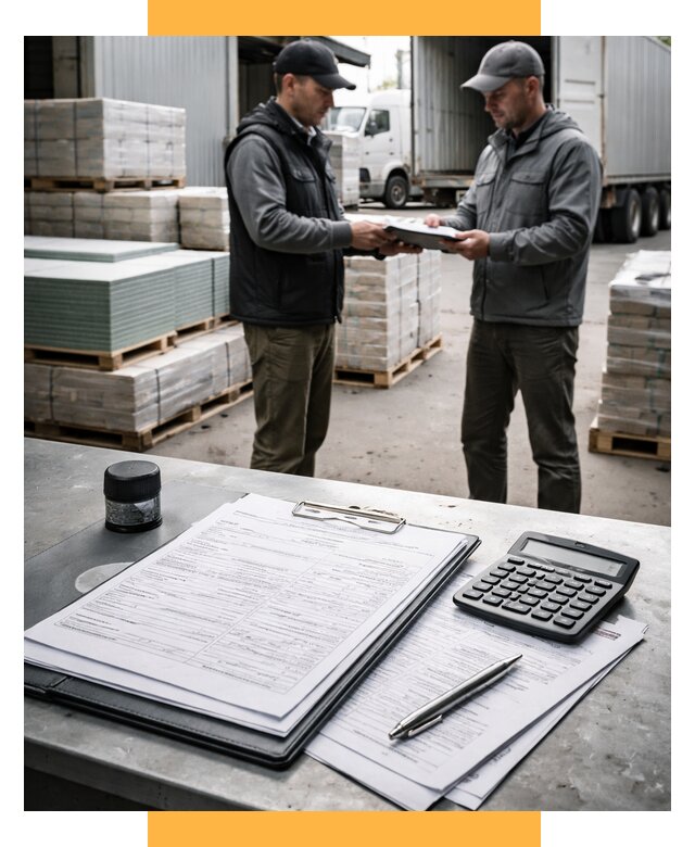 Таможенное оформление стройматериалов от 8854 р. | СетСервис-Нвш