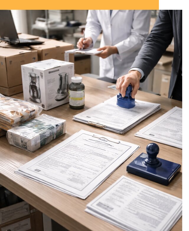 Сертификация импортных товаров от 12499 с таможенным сопровождением